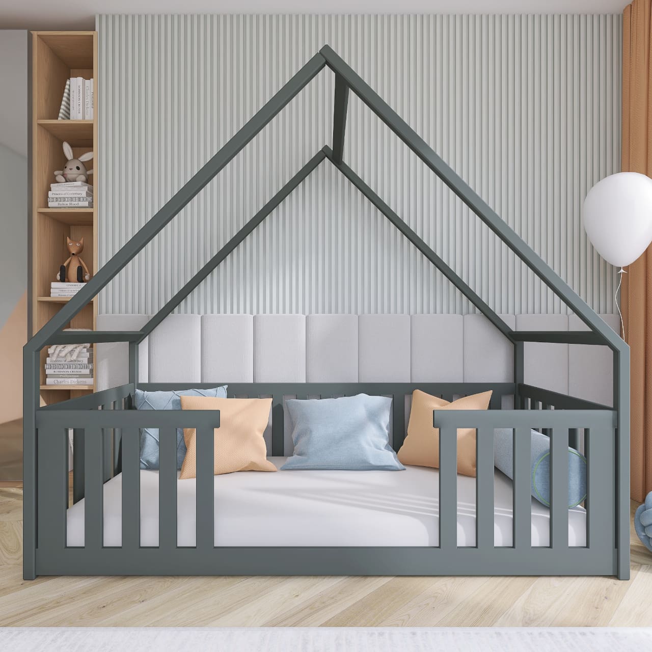 Dřevěná postel BILL 90x200 - Obrázek 14