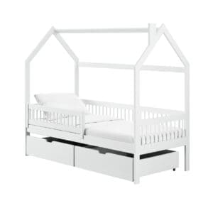 Dřevěná postel SAKAR 80x180