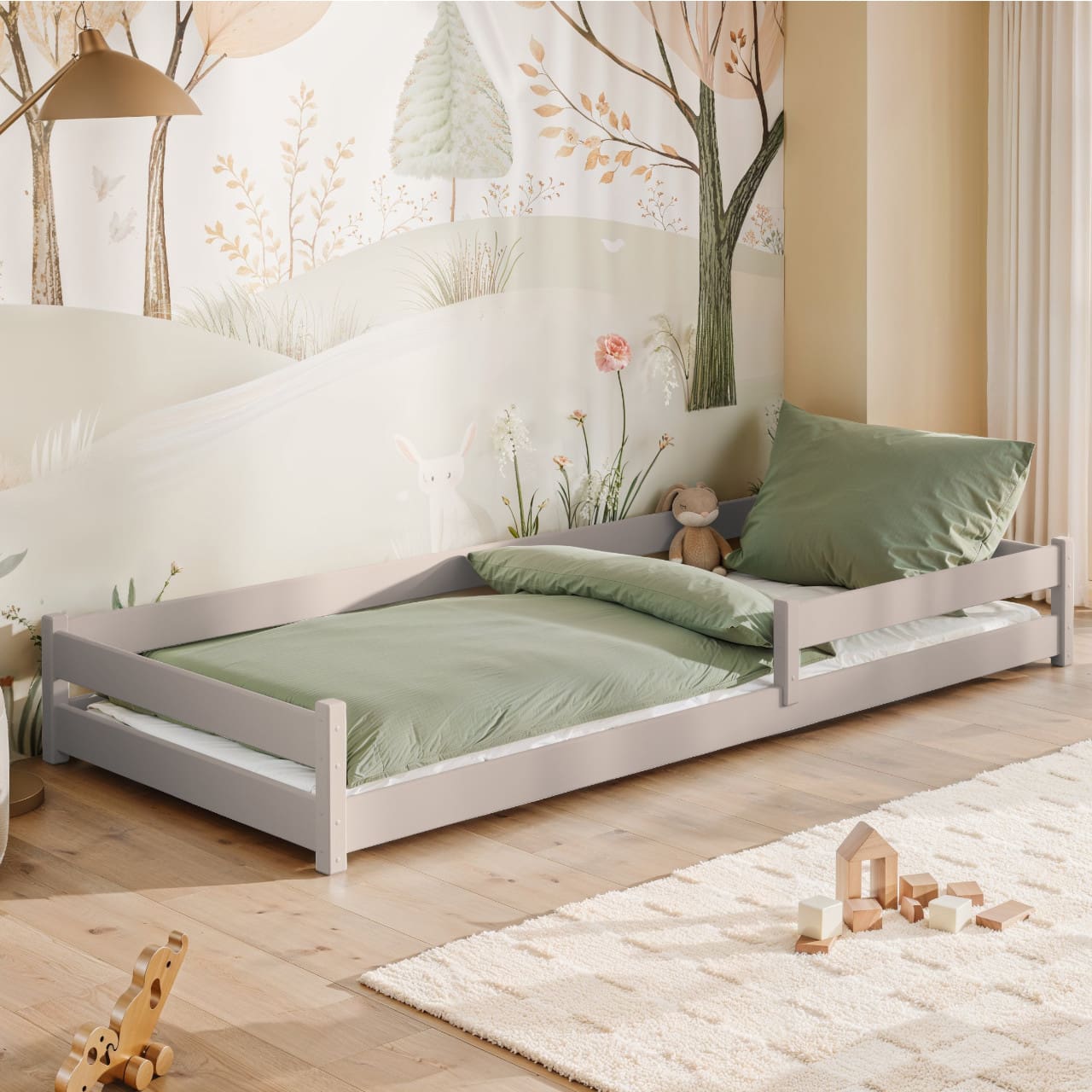 Dřevěná postel SILA 90x200 - Obrázek 18