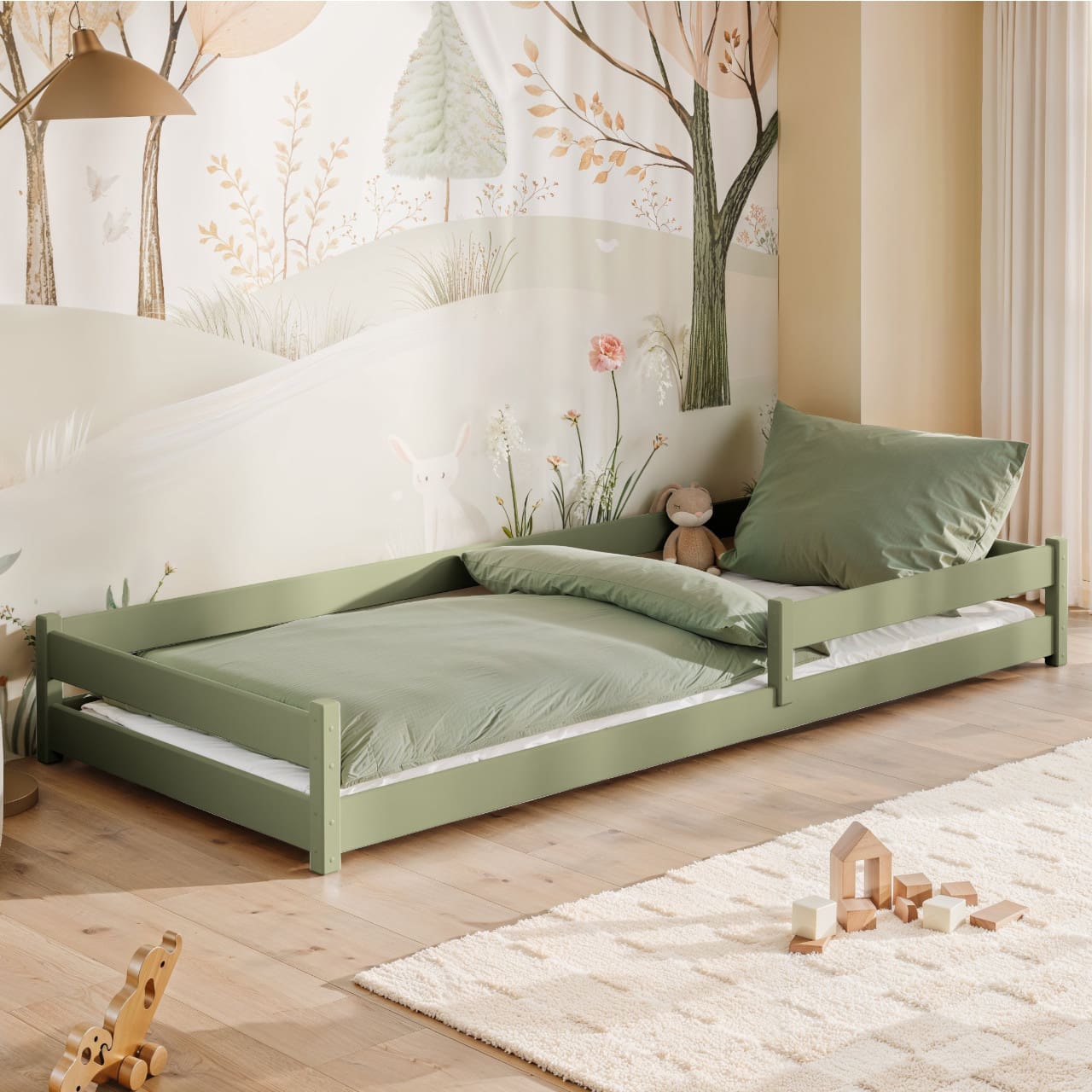 Dřevěná postel SILA 90x200 - Obrázek 19