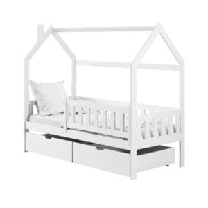 Dřevěná postel TANNA 90x200