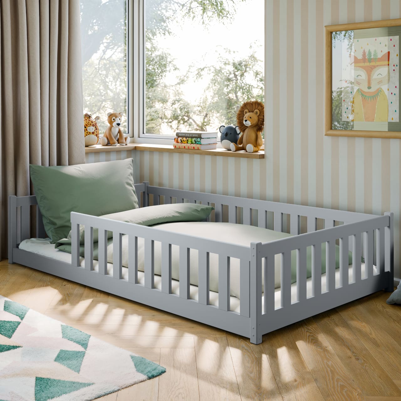 Dřevěná postel TISO 120x200 - Obrázek 7