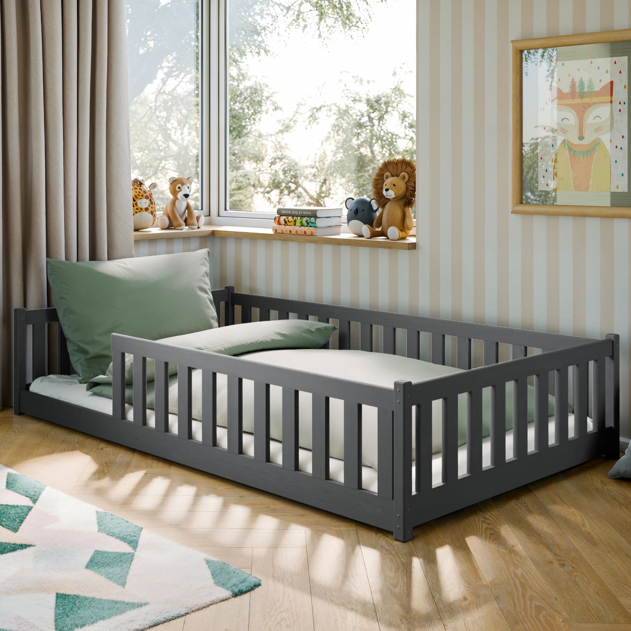 Dřevěná postel TISO 120x200 - Obrázek 8