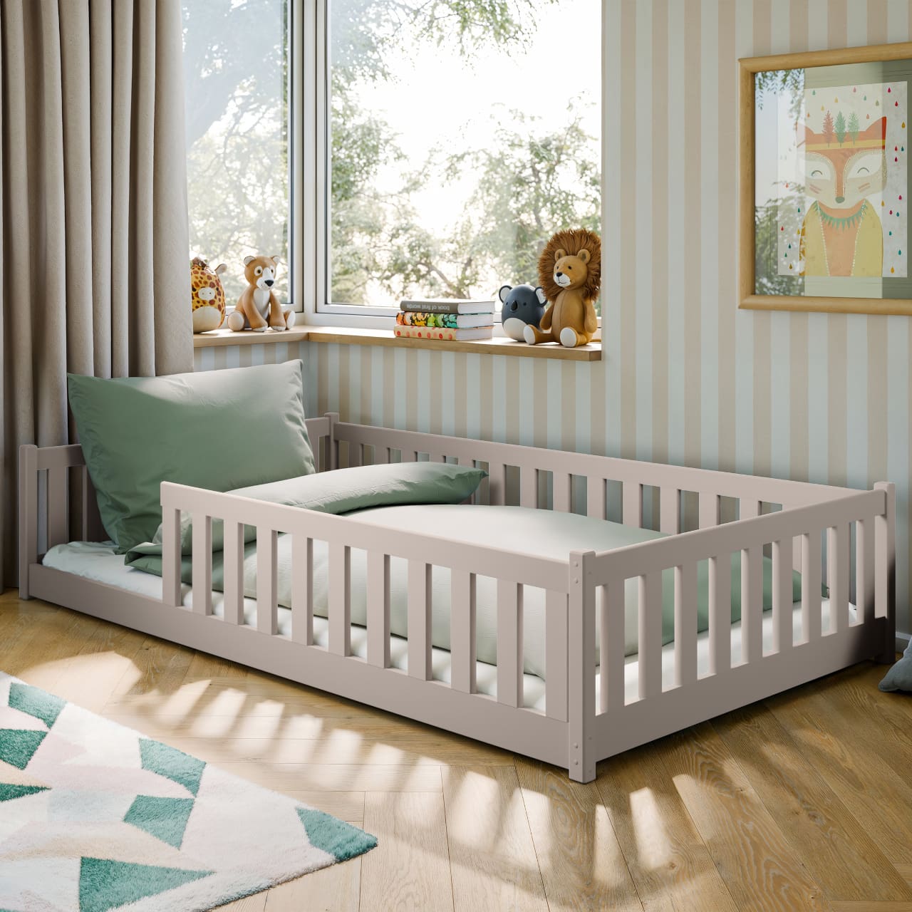 Dřevěná postel TISO 120x200 - Obrázek 9