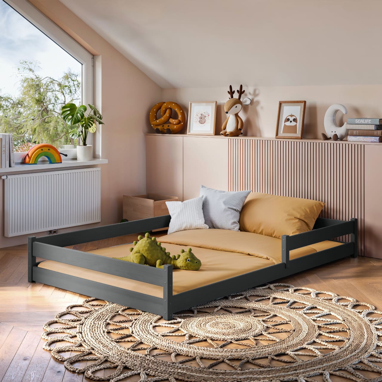 Dřevěná postel ZAFI 120x200 - Obrázek 5