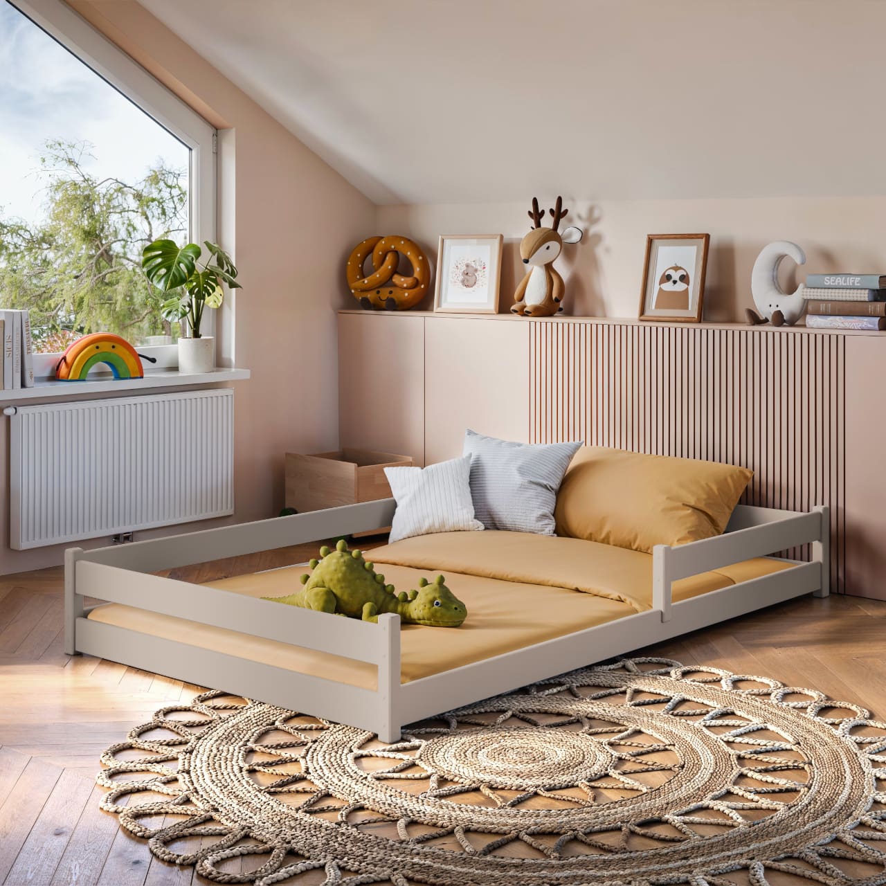 Dřevěná postel ZAFI 120x200 - Obrázek 6