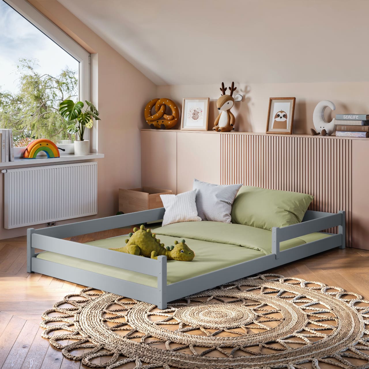 Dřevěná postel ZAFI 120x200 - Obrázek 9