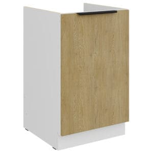 Dřezová skříňka 50 CAMERON 09 bílý / dub cremona