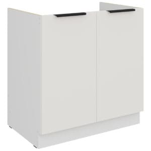 Dřezová skříňka 80 ERIS 01 bílá / bílý mat