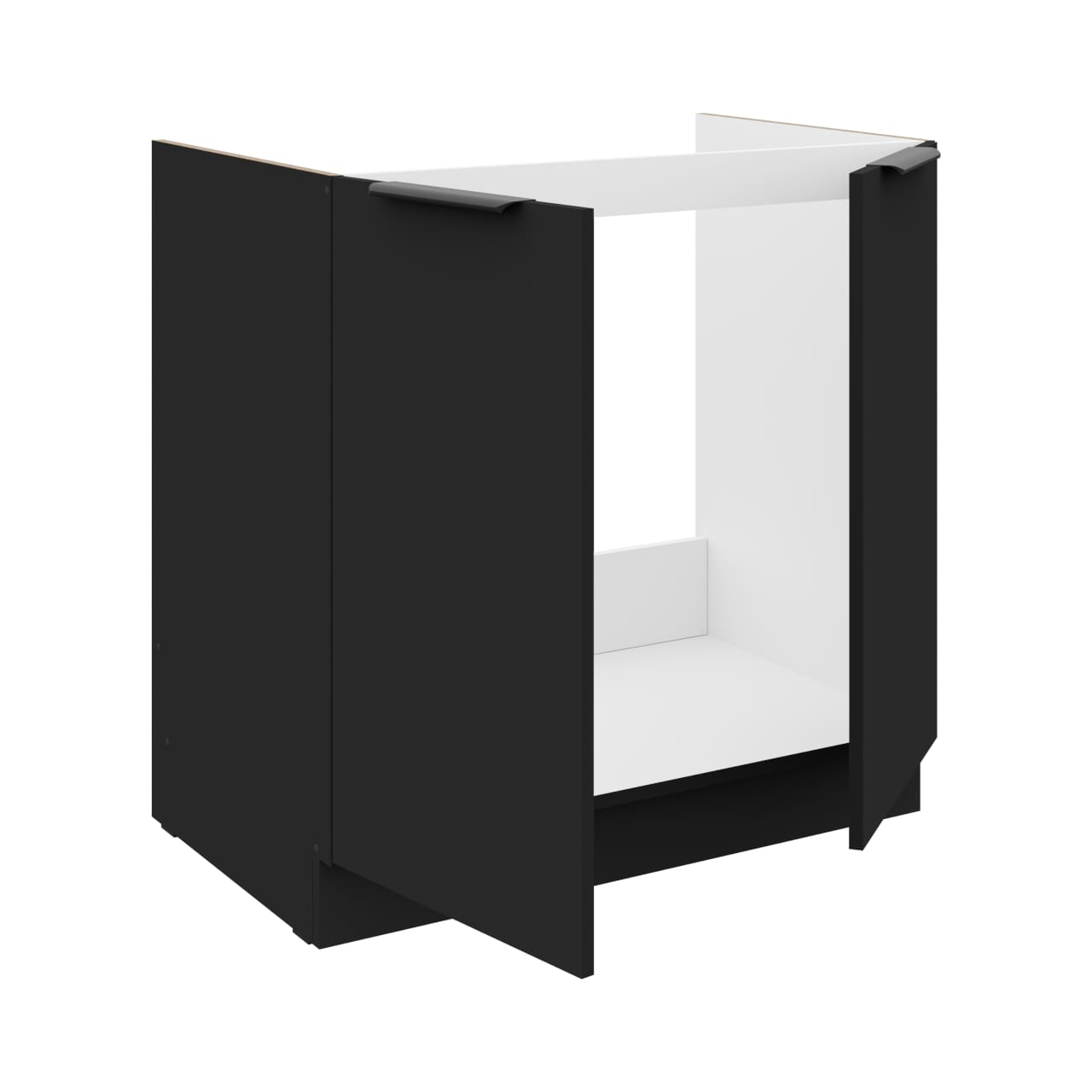 Dřezová skříňka 80 SILVIA 01 černý - Obrázek 2