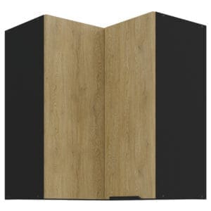 Horní skříňka 60 CAMERON 26 černá / dub cremona