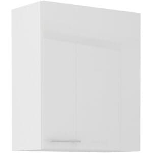 Horní skříňka 60 LAURA 18 bílý lesk