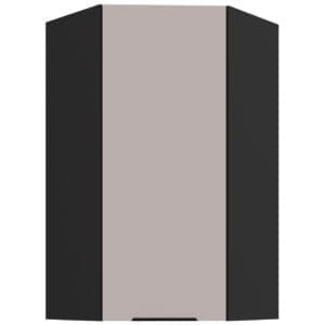 Horní skříňka 60 SILVIA 66 černý / kašmír
