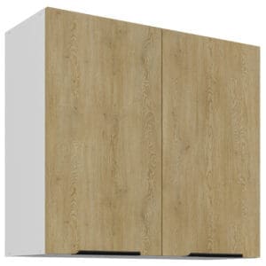 Horní skříňka 80 CAMERON 18 bílý / dub cremona