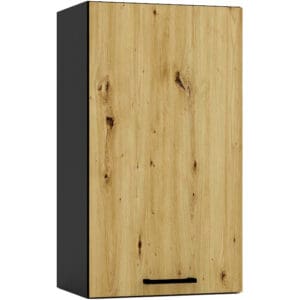 Horní skříňka W40 ELLEN 21 grafit / dub artisan