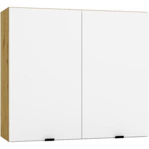 Horní skříňka W80 ELLEN 17 dub artisan / bílá