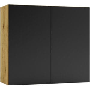 Horní skříňka W80 ELLEN 17 dub artisan / černá