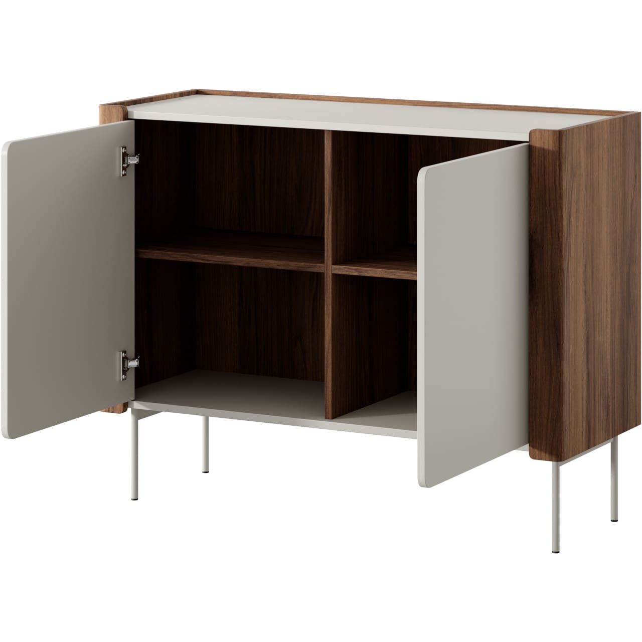 Komoda COLLAR 03 ořech warmia / kašmír - Obrázek 3