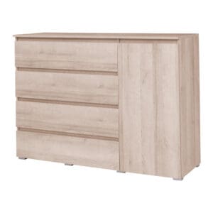 Komoda COSMIC C05 dub sonoma VÝPRODEJ