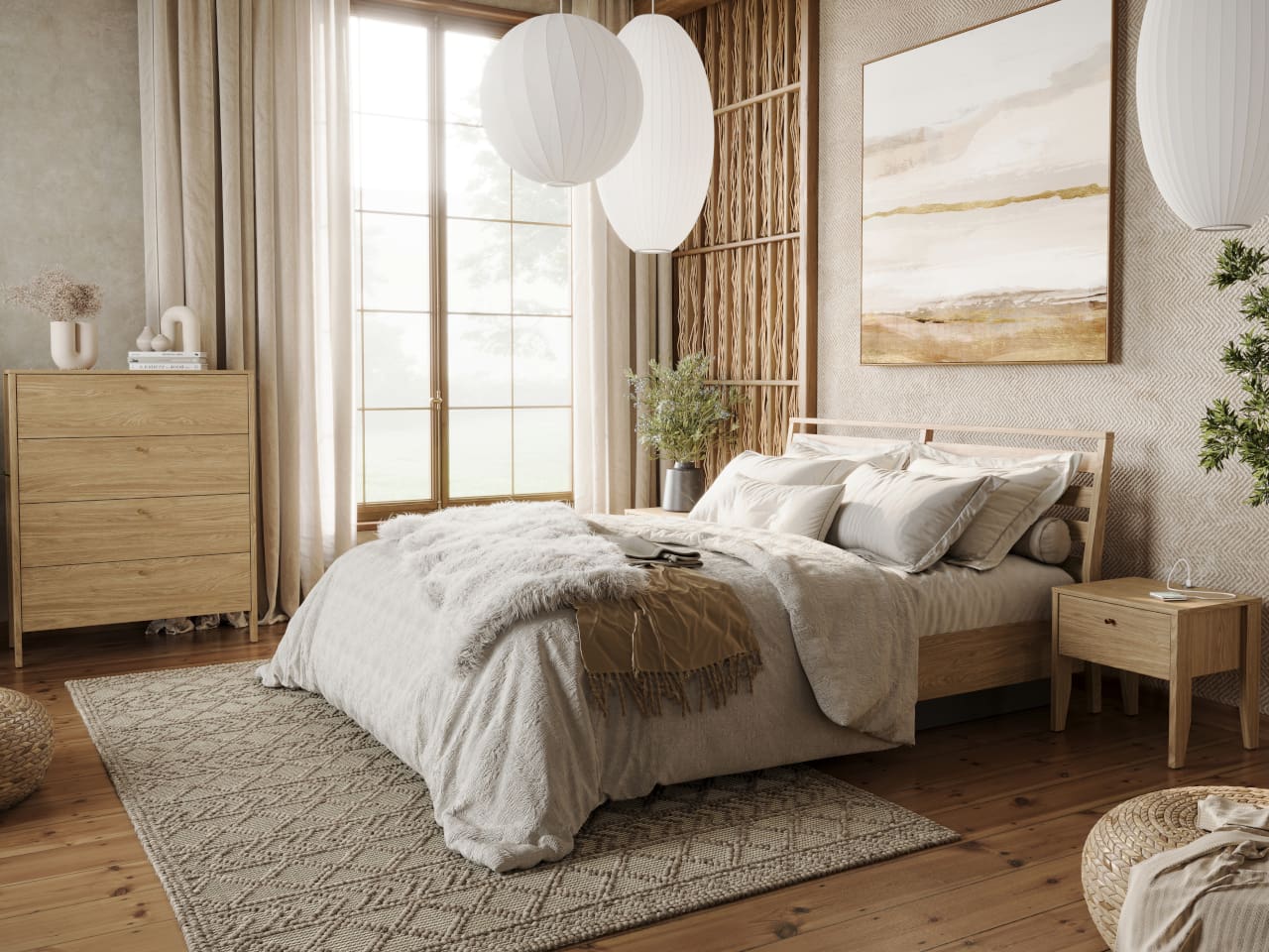 Komoda COZY CZ04 dub olejový - Obrázek 6