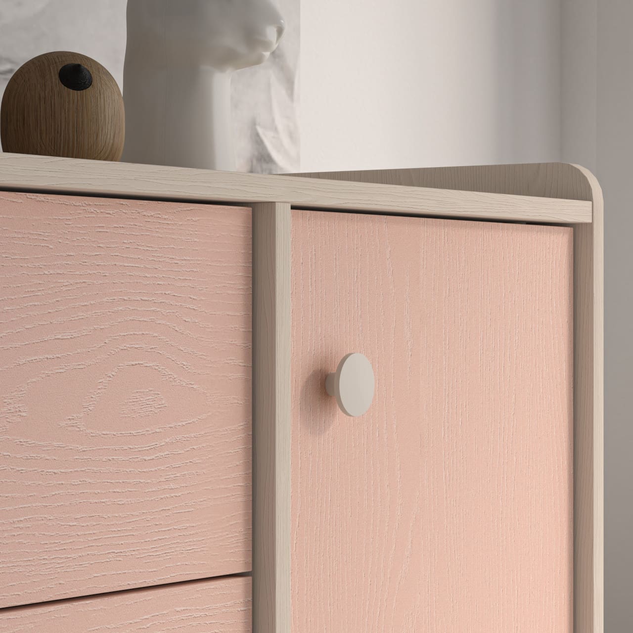 Komoda EVE 05 pouštní písek / millenial pink - Obrázek 9