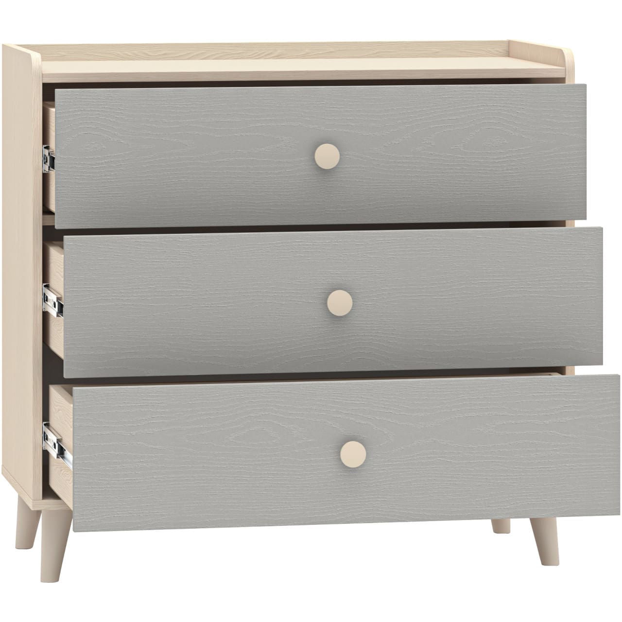 Komoda EVE 06 pouštní písek / šedá pallad - Obrázek 3