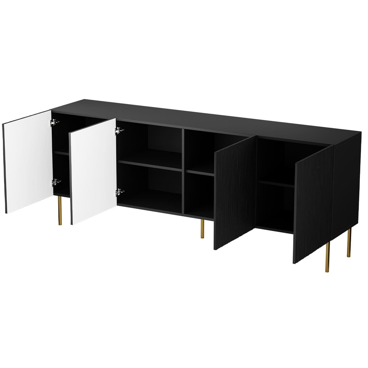 Komoda GLEN 190 černá - Obrázek 3