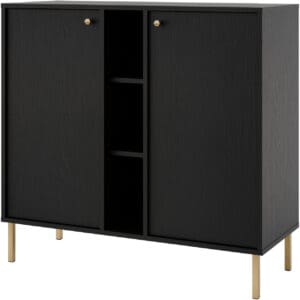 Komoda KYOTO 07 černý grafit