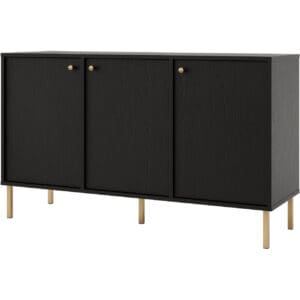 Komoda KYOTO 12 černý grafit