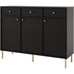 Komoda KYOTO 14 černý grafit