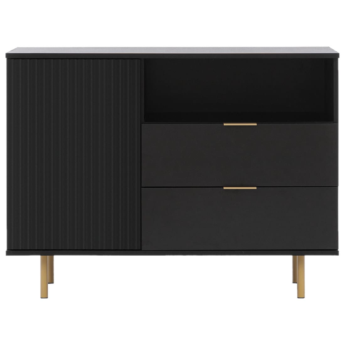 Komoda NUBI 01 černá - Obrázek 2