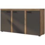 Komoda RODOS 3D dub lefkas / grafit