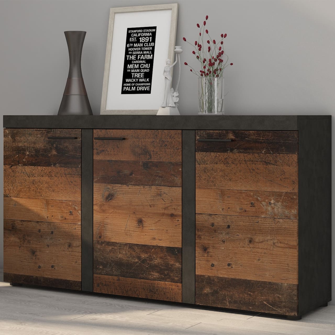 Komoda RODOS 3D matera / old style - Obrázek 3