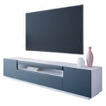 Komoda RTV DONE 200 bílá / námořnická modrá