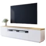 Komoda RTV ENO 200 bílá / dub artisan