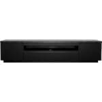 Komoda RTV ENO 200 černý mat / černý mramor VÝPRODEJ