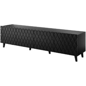 Komoda RTV ISTA černý mat
