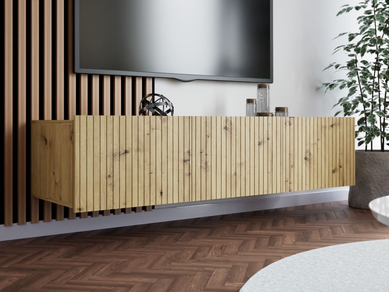 Komoda RTV KODI 150 dub artisan - Obrázek 6