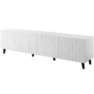 Komoda RTV RABI bílý mat