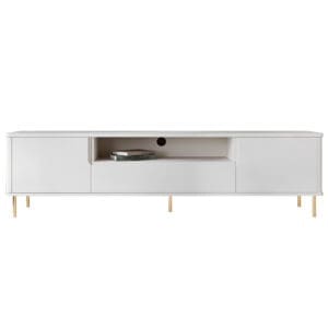 Komoda RTV RADIUS 180NZ bílá