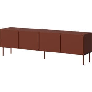 Komoda RTV VINCENT 200 4D red tuscan