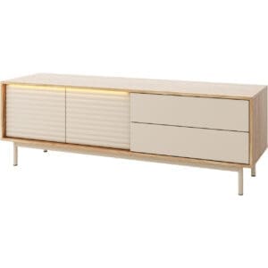 Komoda RTV ZETA 04 dub olejový / kašmír