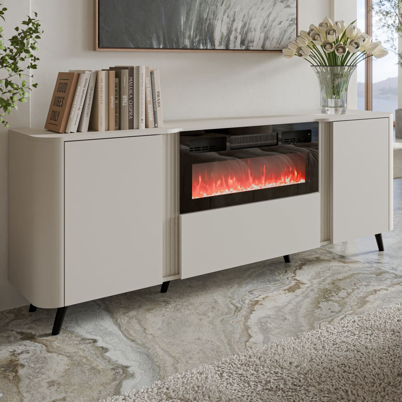 Komoda s krbem CANTARE 02 kašmír - Obrázek 4