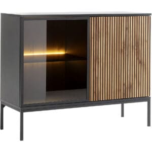 Komoda SANTO 04 černá / dub wotan