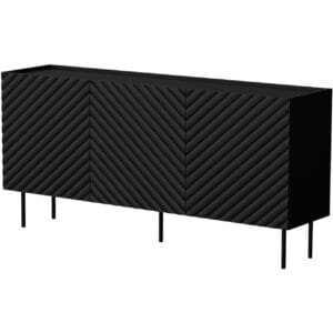 Komoda TESSI 165 3D černá