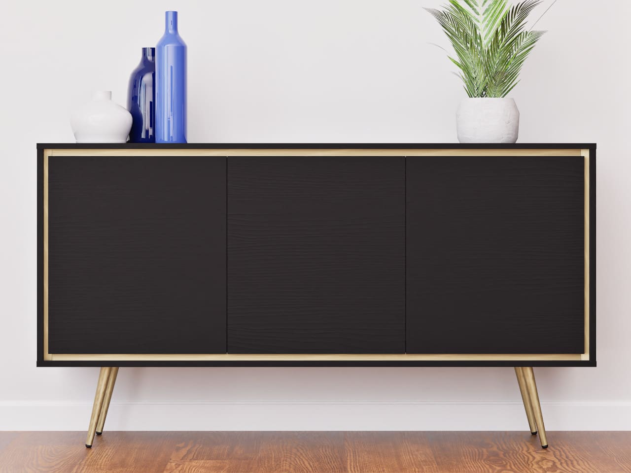 Komoda TREY 01 černý - Obrázek 6