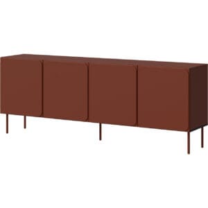 Komoda VINCENT 200 4D red tuscan