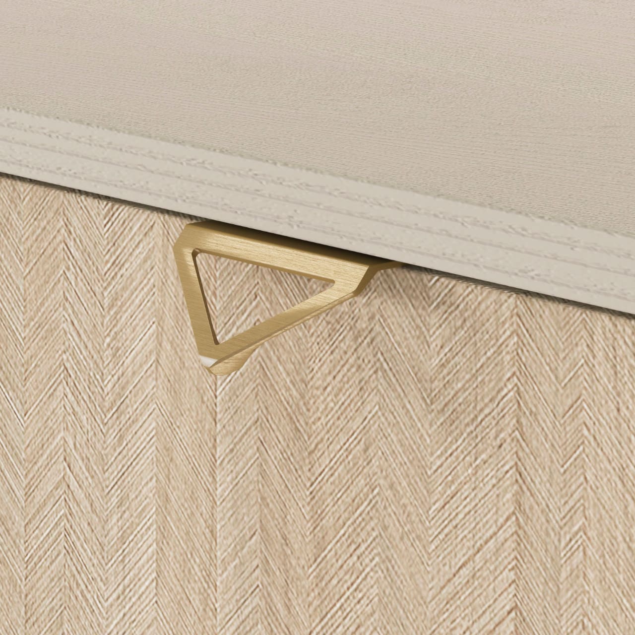 Komoda WALD 04 pískově béžová / scandi - Obrázek 4