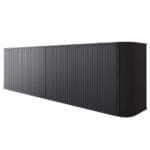 Komoda závěsná 4D ZYLIO černá / černá