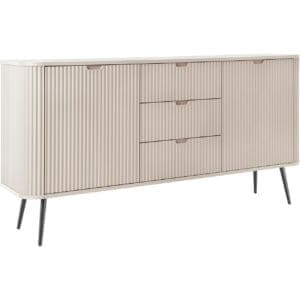 Komoda ZOVI 02 kašmír / černá